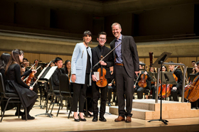 Duncan McDougall, 2018/19 Toronto Symphony Youth Orchestra violinist, Receives Stingray Rising Stars Award 