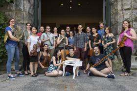 Ensemble Connect Performs At Rite Of Summer Music Festival On Governors Island 