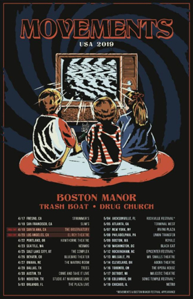 Boston Manor to Kick Off Spring North American Tour 