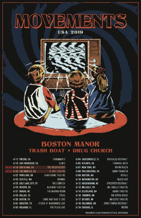 Boston Manor to Kick Off Spring North American Tour Image