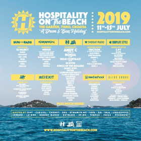 Hospitality On The Beach Announces First Wave Lineup 