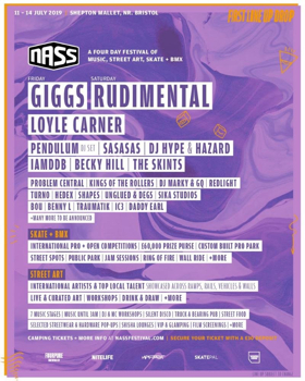 NASS Festival Announces First Acts, Featuring Giggs, Rudimental, Loyle Carner Image