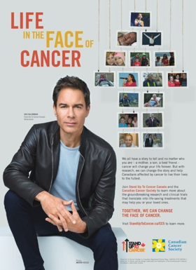 Eric McCormack Joins Stand Up To Cancer Canada, Canadian Cancer Society in PSA 