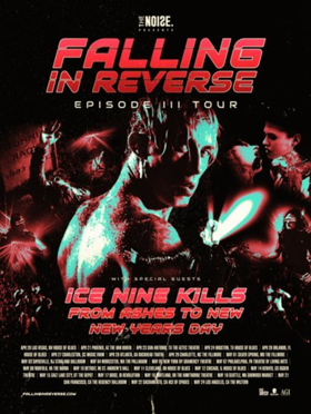New Years Day Announces U.S. Spring Tour With Falling In Reverse Image