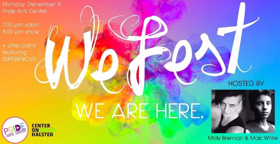 WEFEST to Showcase Female, Non-Binary and Trans Artists at Pride Arts Center Image