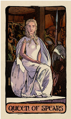 Preview New GAME OF THRONES Tarot Cards Available This March 
