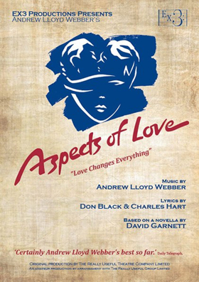 Sidmouth's Manor Pavilion Will Present Andrew Lloyd Webber's ASPECTS OF LOVE 