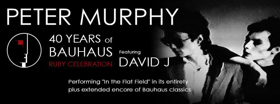 Peter Murphy Celebrates 40th Anniversary of BAUHAUS with RUBY Tour Image
