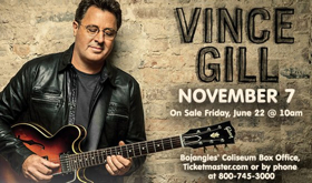 Country Music Hall Of Famer Vince Gill Comes To Ovens Auditorium 