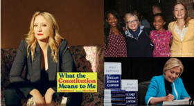 Bid Now to Dine with Heidi Schreck, 2 Tickets to WHAT THE CONSTITUTION MEANS TO ME, Plus Autograph from Hillary Clinton Image