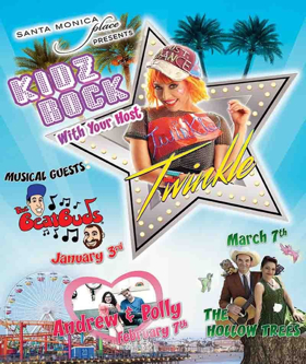 New 'Kidz Rock' Family Concert Series Hosted By Twinkle Starts 1/3 