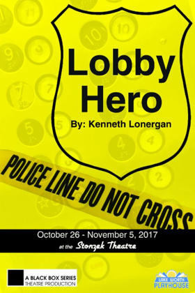 Lake Worth Playhouse Presents LOBBY HERO by Kenneth Lonergan Image