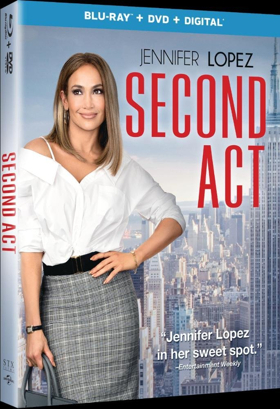 SECOND ACT Starring Jennifer Lopez Available on Digital 3/12 and Blu-ray & DVD 3/26 