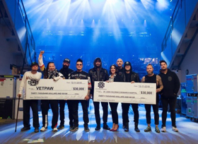 Five Finger Death Punch and Breaking Benjamin Wrap U.S. Tour and Donate Over $250,000 To Charity 