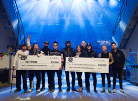 Five Finger Death Punch and Breaking Benjamin Wrap U.S. Tour and Donate Over $250,000 To Charity Image