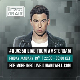 'Hardwell On Air' Radio Hits Landmark 350th Show with 2 hour Livestream from Amsterdam Image