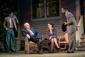 TV: Broadway Struts the ALL MY SONS Red Carpet Image