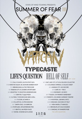 Vatican Announce Summer 2019 Tour Dates Image