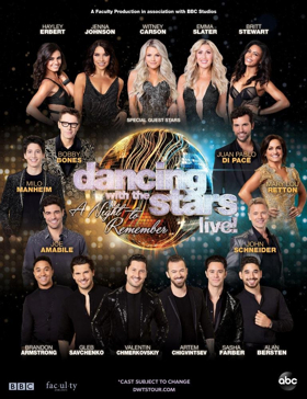 DANCING WITH THE STARS: LIVE! A NIGHT TO REMEMBER Announces Celebrity Guest Appearances 