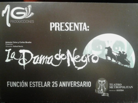 LA DAMA DE NEGRO México...una dama que cumple sus primeros 25 años. Image