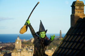 WICKED Defies Gravity At Edinburgh Castle to Celebrate Its Forthcoming Return Image