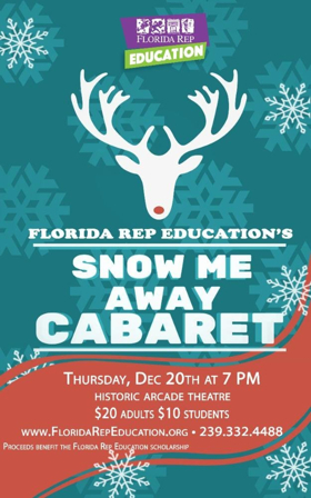 Annual 'Snow Me Away Cabaret' To Benefit Local Students! Image