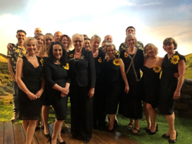 The Cast Of CALENDAR GIRLS Meet Leaders Of Local Women's Institutes Image