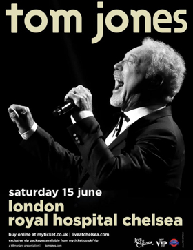 Tom Jones Will Headline an Outdoor London Show Image