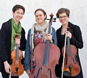 The Chartreuse String Trio to Feature in By The Water Concert 