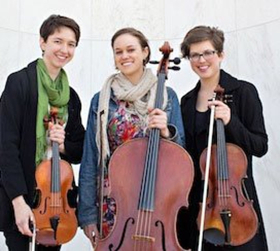 The Chartreuse String Trio to Feature in By The Water Concert Image
