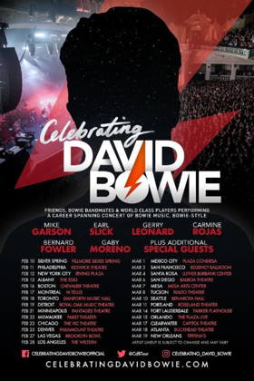 CELEBRATING DAVID BOWIE Announces Additional U.S. Tour Dates Image
