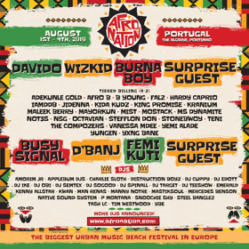 Afro Nation Festival Announces Latest Wave Of Acts, Beach Party Lineups 