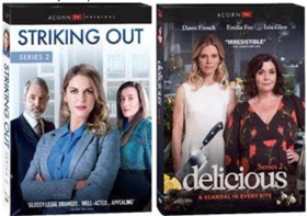 STRIKING OUT Season 2 with Amy Huberman and DELICIOUS Season 2 Out on Acorn DVD July 3 Image