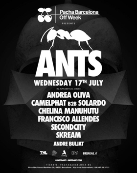 ANTS Announces Pacha Showcase in Barcelona  Image