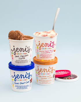 JENI'S SPLENDID ICE CREAM Launches First Dairy-Free Line Image