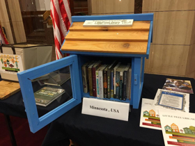 Minnesota Little Free Library Delivered to Historic Alexandria Library in Egypt Image