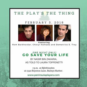 Peninsula Players Announces Cast Of GO SAVE YOUR LIFE Image