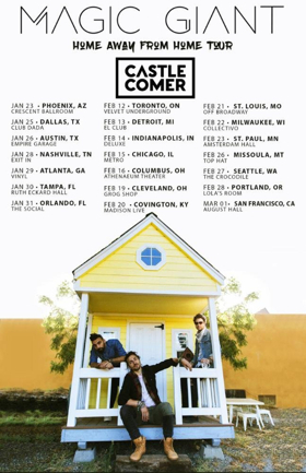 Castlecomer Announces Tour with Magic Giant, Kicking off January 2019 Image