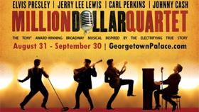 Review: MILLION DOLLAR QUARTET Musical Rocks at Georgetown Palace Image