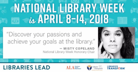 Dancer Misty Copeland to Serve as 2018 National Library Week Honorary Chair Image