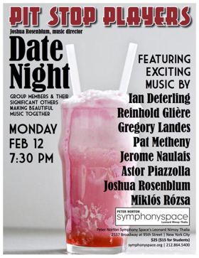 Celebrate Valentine's Day with the Pit Stop Players 'Date Night' Concert Image