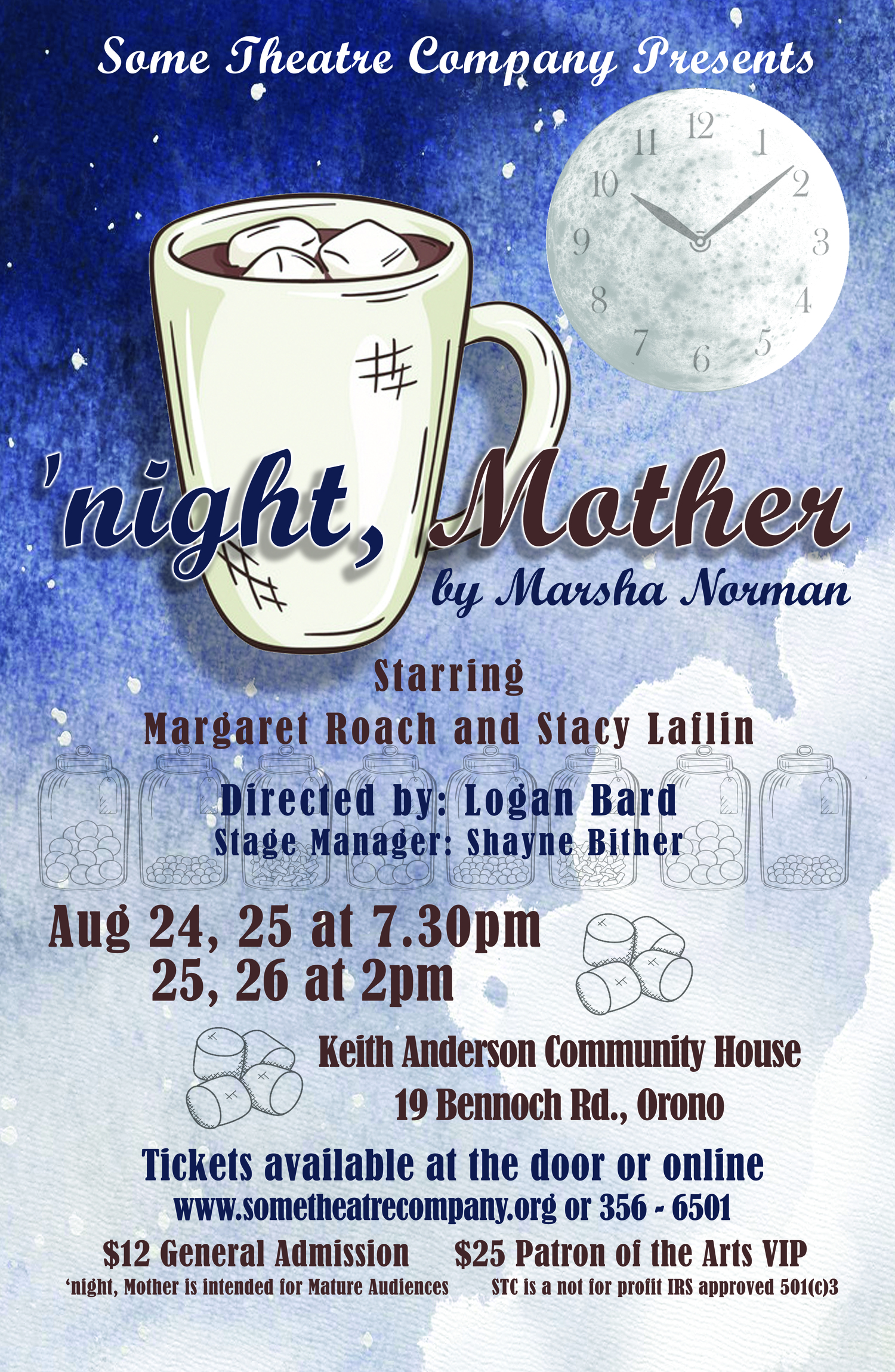 Feature: 'NIGHT, MOTHER -  at Some Theatre Company 