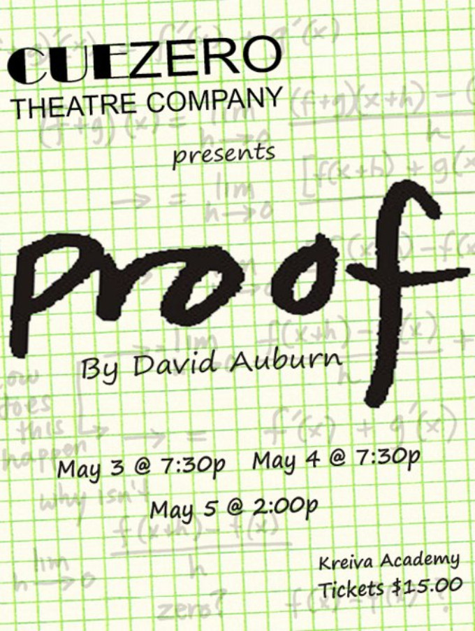 Review: An Emotional PROOF at Cue Zero Theatre Company 