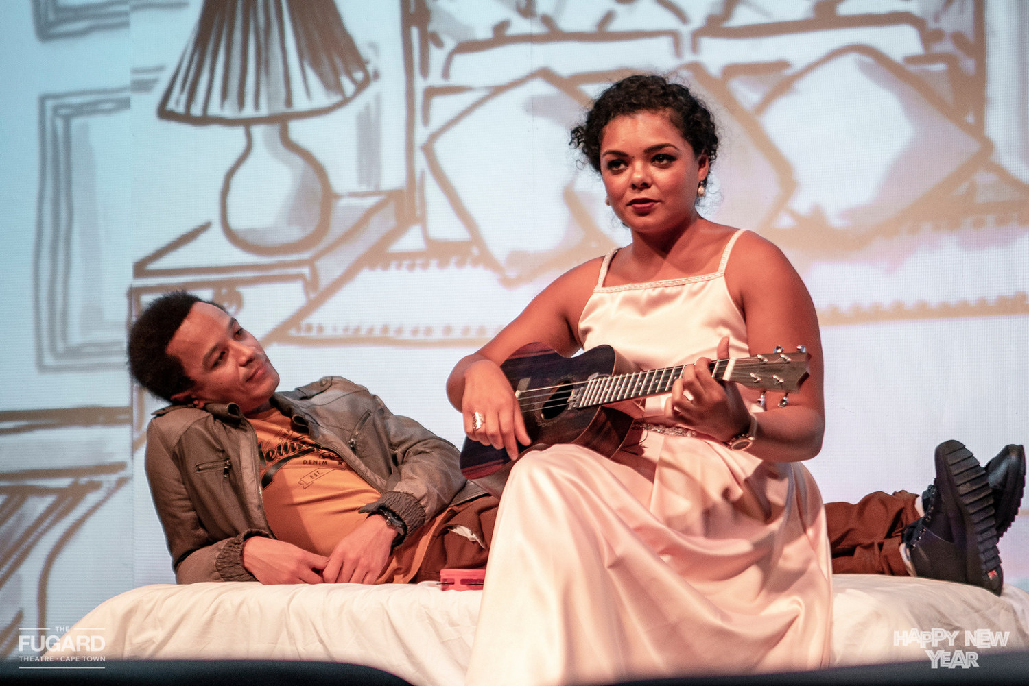 Review: A Melodic Exploration of Love in Charming HAPPY NEW YEAR at Fugard Studio Image