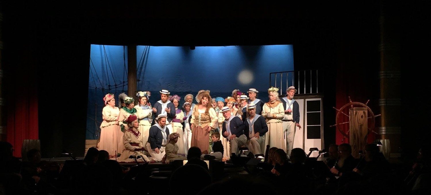 GILBERT AND SULLIVAN SOCIETY OF MAINE CELEBRATES THE 80th BIRTHDAY OF THE GRAND, IN ELLSWORTH Image