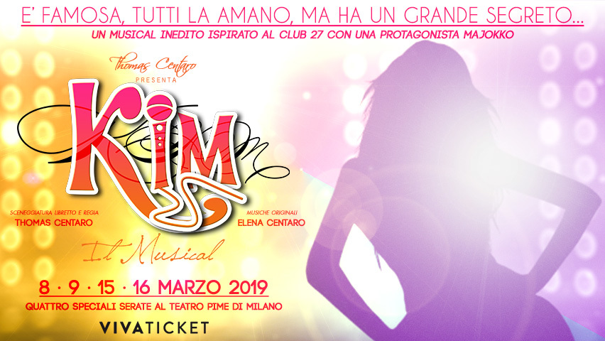 KIM – IL MUSICAL Thomas Centaro porta una majokko a teatro Image
