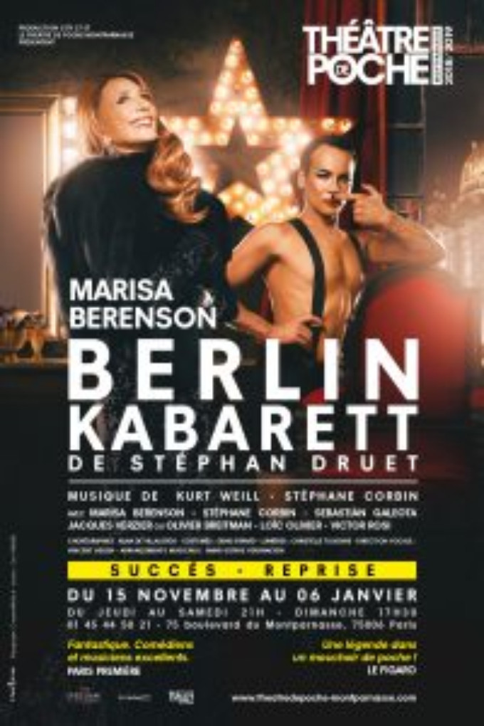 BERLIN KABARETT Comes To Théâtre De Poche-Montparnasse This Fall Image