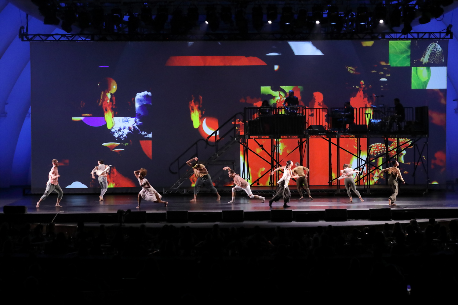 Review: BON IVER & TU ~ MUSIC AND THE MOVES  ~  ENTERTAINING AND EVOLVING ~ COME THROUGH  at The Hollywood Bowl Image