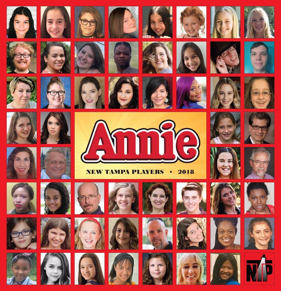 Review: SPUNKY OPTIMISTIC ORPHAN STEALS YOUR HEART IN NEW TAMPA PLAYERS' ANNIE at University Area CDC Image