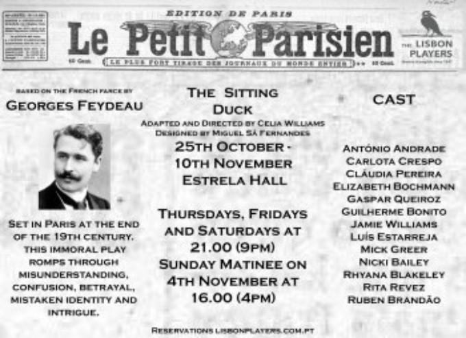 THE SITTING DUCK Comes To Estrela Hall Through Today Image